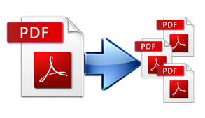 split PDF files in batches.